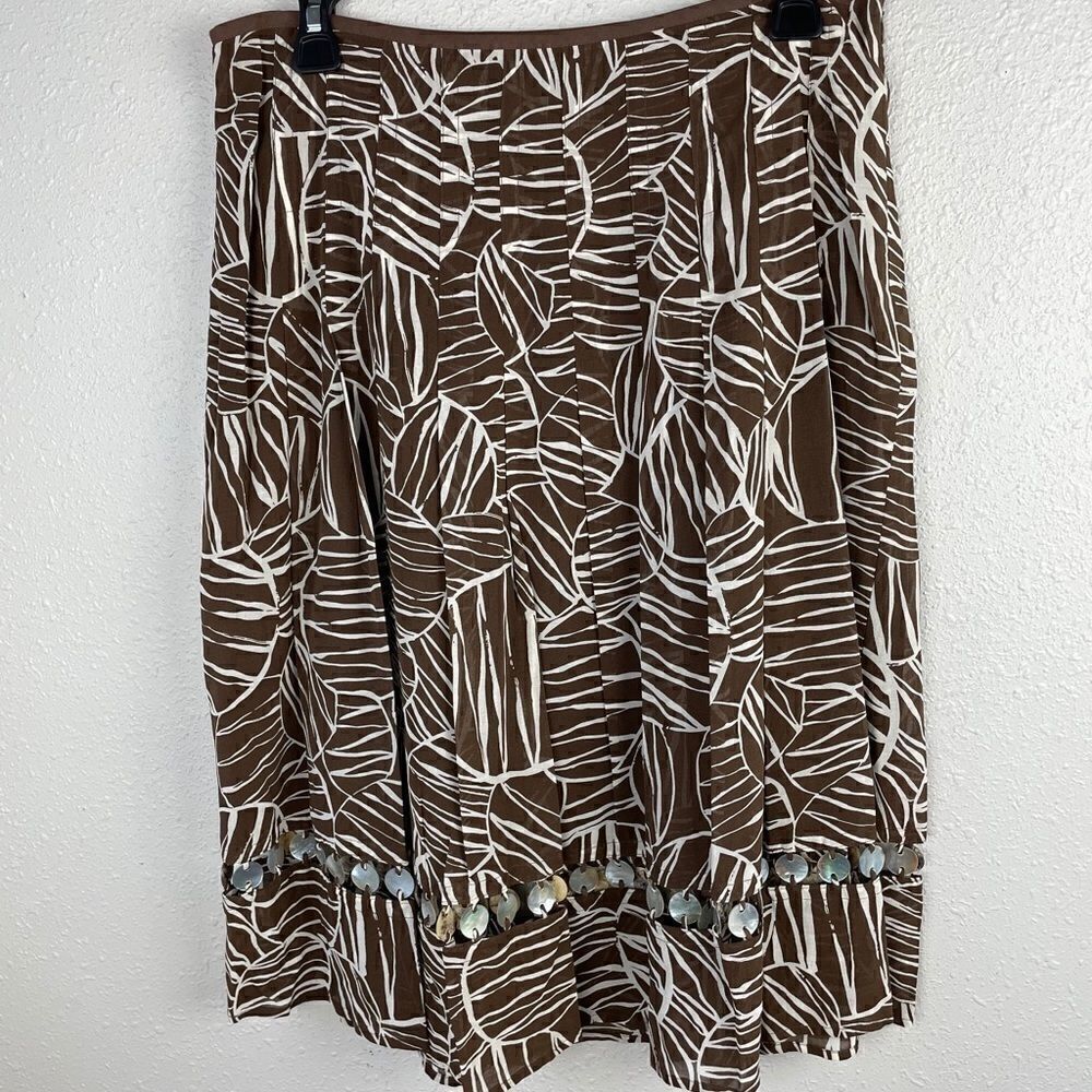 Josephine Chaus Brown Skirt Size 8 EUC